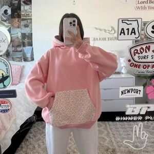 pink white lily boutique "morgan hoodie"